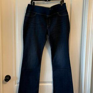 Wrangler Women's Retro Mae Mid Rise Boot Cut Maternity Jeans size 15x32